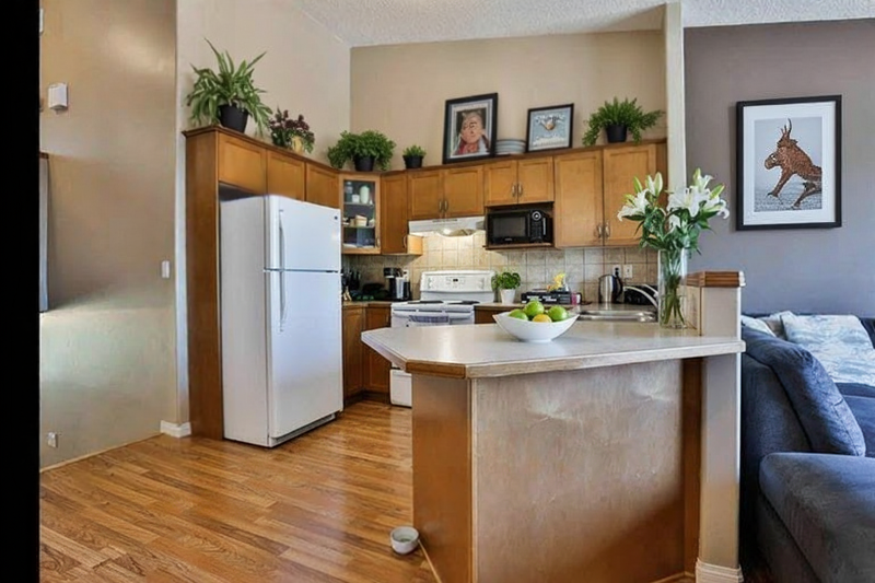 Kitchen & Dining after staging
