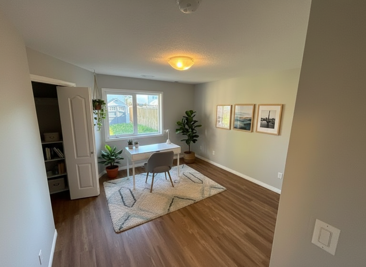 Home Office after staging