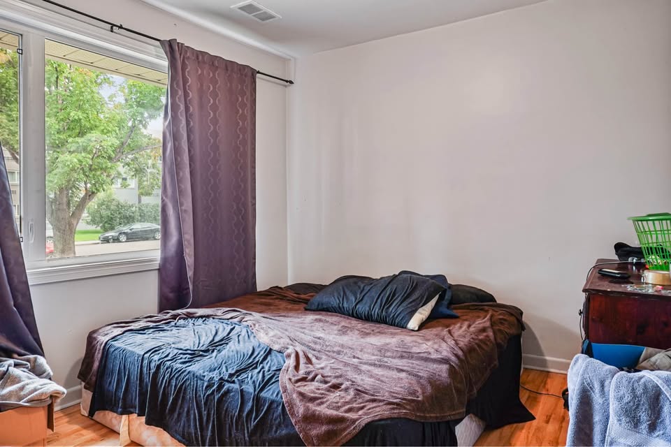 Master Bedroom before staging